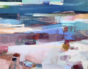 Intermission, 48x60, oil on canvas mounted on cradled wood panel SOLD